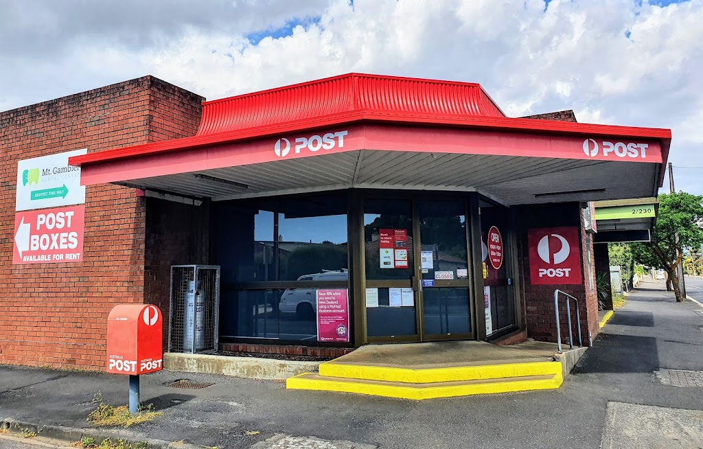 Australia Post - Mount Gambier West LPO | post office | 230a Commercial St W, Mount Gambier SA 5290, Australia | 0887252922 OR +61 8 8725 2922