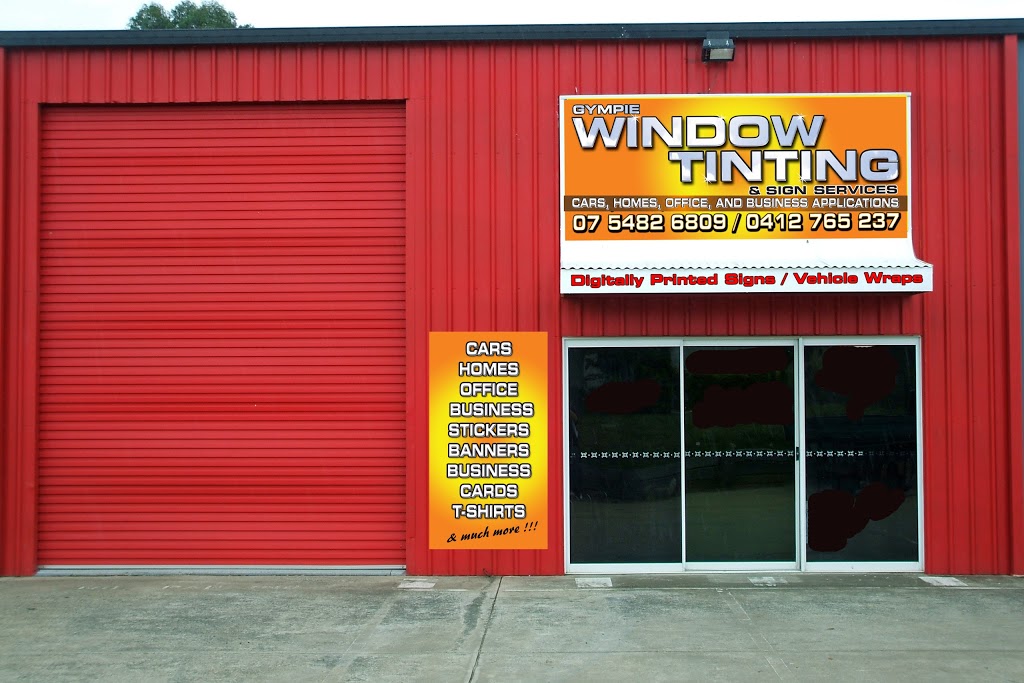 Gympie Window Tinting & Sign Services | car repair | 12 Brisbane Rd, Gympie QLD 4570, Australia | 0412765237 OR +61 412 765 237