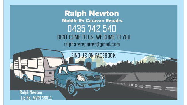Mobile RV Caravan Repairer, Ralph Newton |  | 43 Frederick St, Sanctuary Point NSW 2540, Australia | 0435742540 OR +61 435 742 540