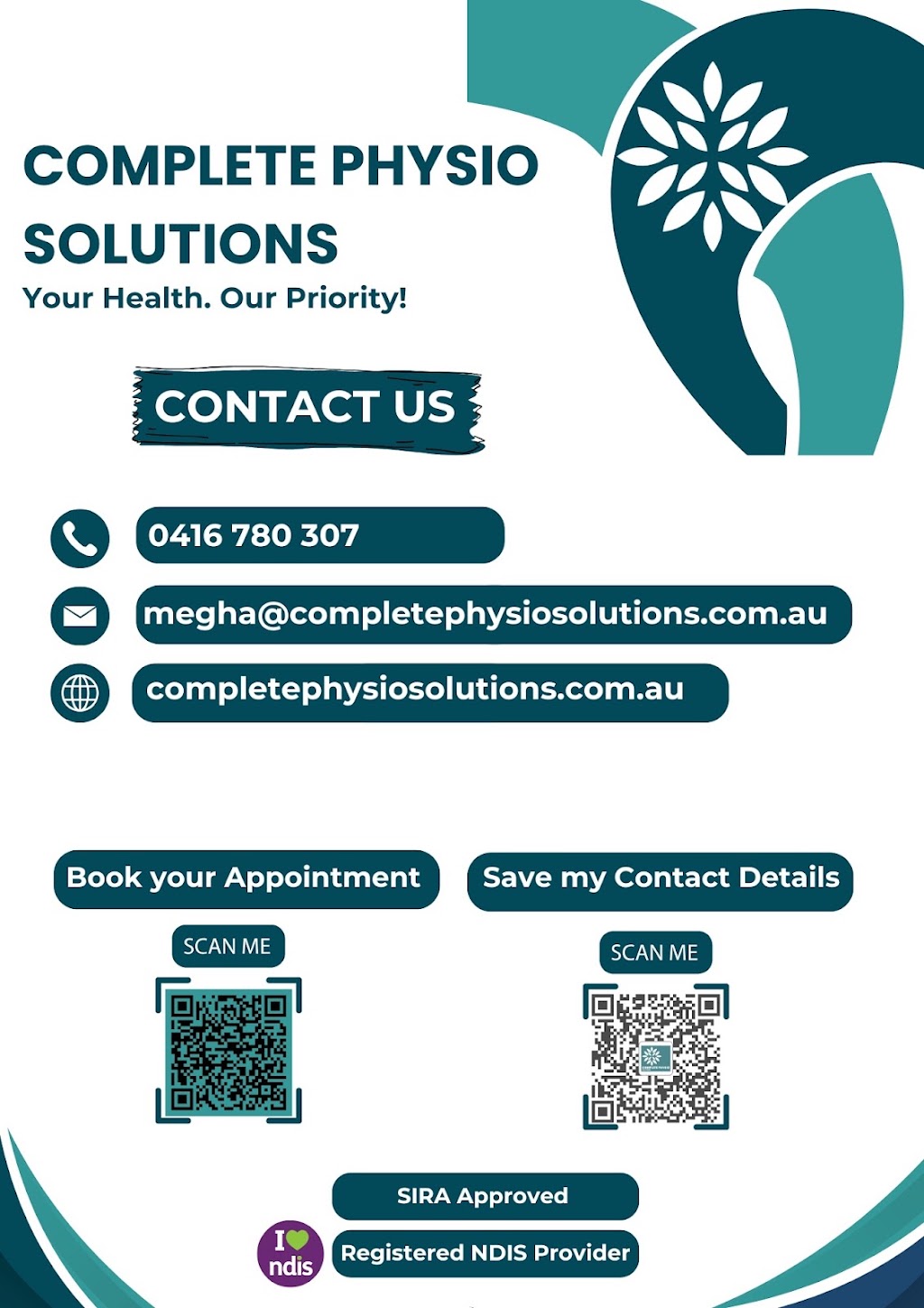 Complete Physio Solutions | 3 Marsdenia Ave, Melonba NSW 2765, Australia | Phone: 0416 780 307