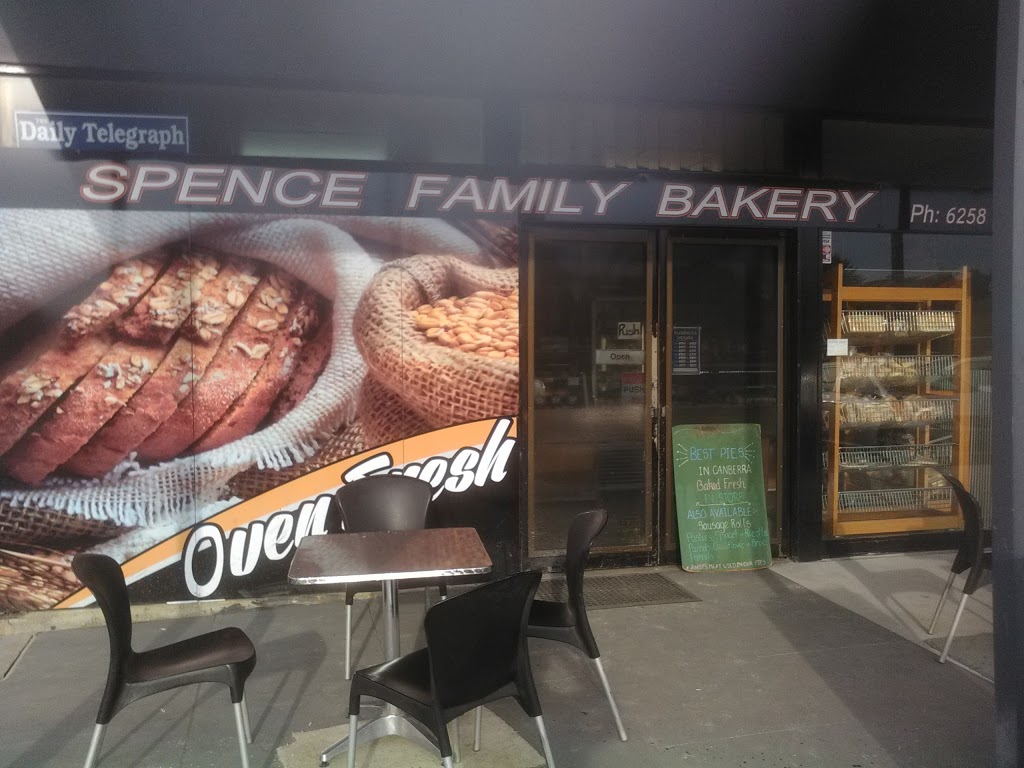 Spence Family Bakery | bakery | 12/10-12 Glassey Pl, Spence ACT 2615, Australia | 0262585502 OR +61 2 6258 5502