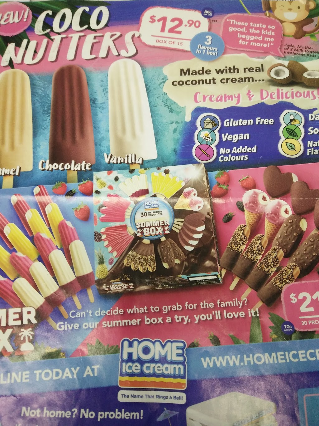 Home Ice Cream | store | 3 Ford St, Huntingwood NSW 2148, Australia | 0296727550 OR +61 2 9672 7550