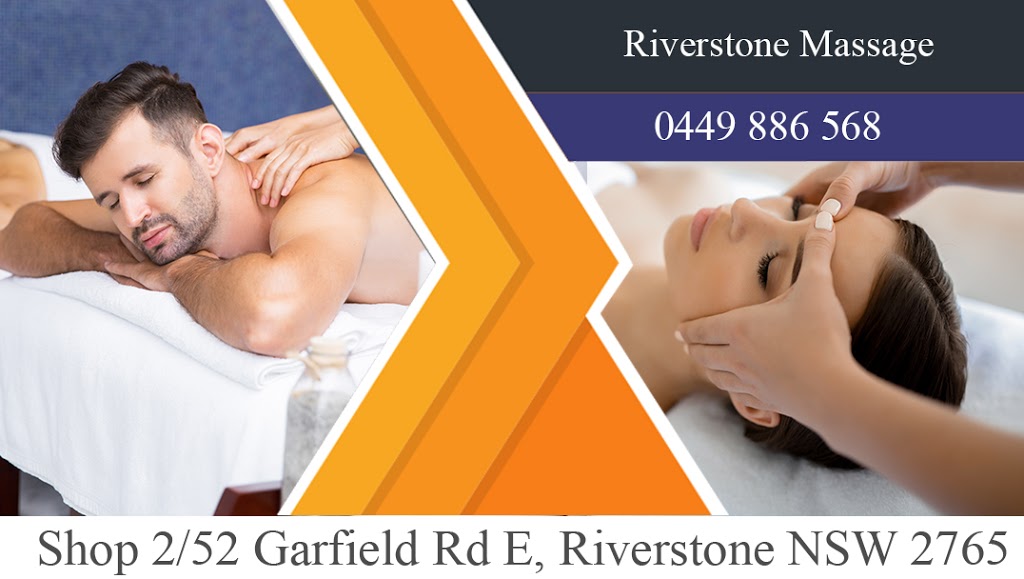 52 Riverstone Massage | spa | Shop 2/52 Garfield Rd E, Riverstone NSW 2765, Australia | 0449886568 OR +61 449 886 568