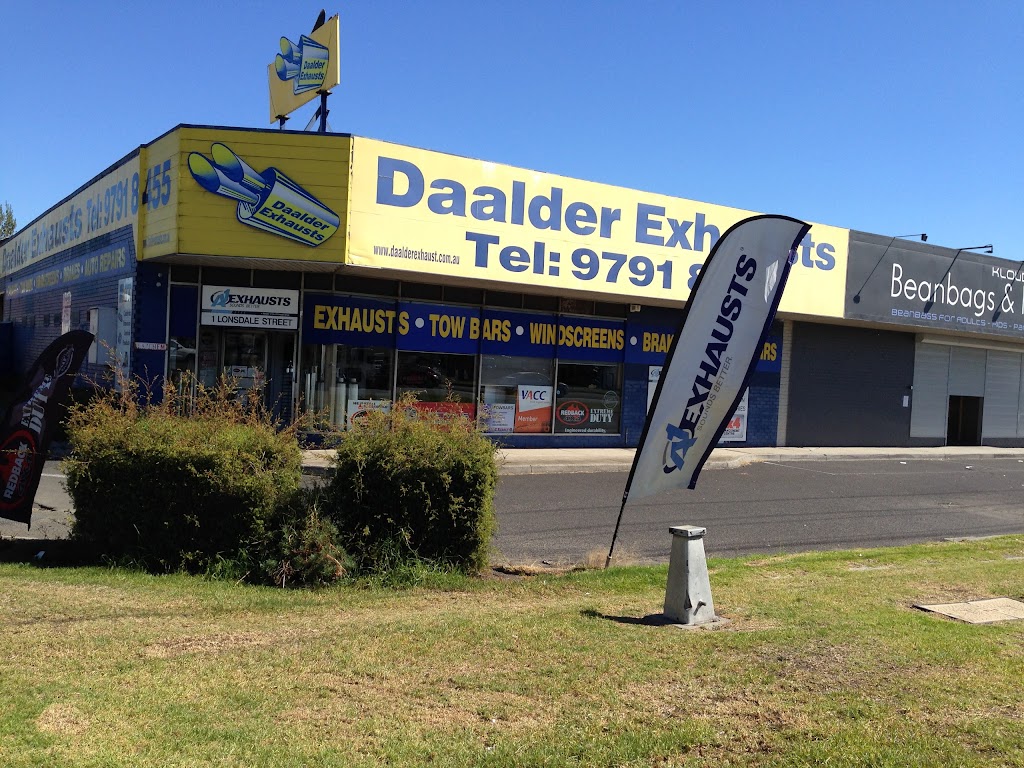 Daalder Exhausts | car repair | 1 Lonsdale St, Dandenong VIC 3175, Australia | 0397918455 OR +61 3 9791 8455