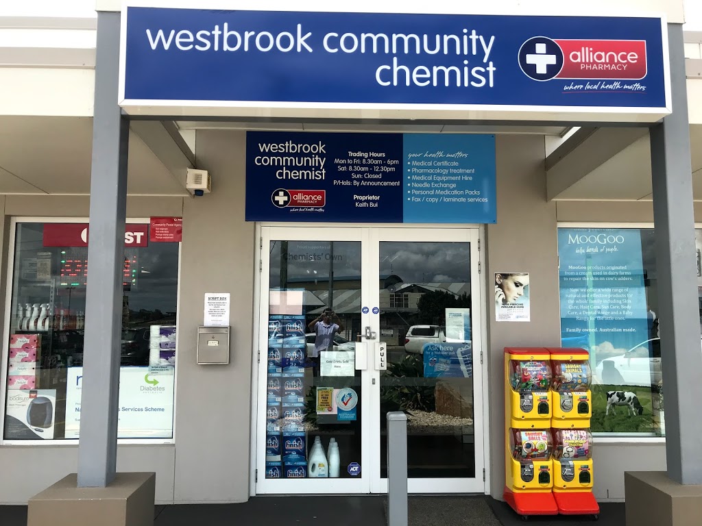 Westbrook Community Chemist | pharmacy | 3/85 Main St, Westbrook QLD 4350, Australia | 0746306941 OR +61 7 4630 6941