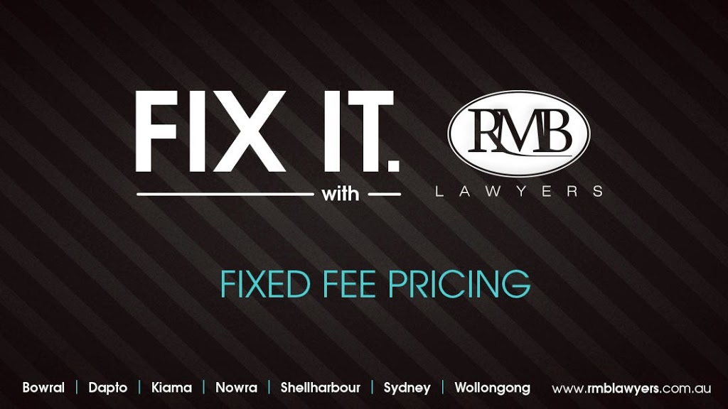 RMB Lawyers | lawyer | 9/25 Captain Cook Dr, Barrack Heights NSW 2528, Australia | 0242959995 OR +61 2 4295 9995
