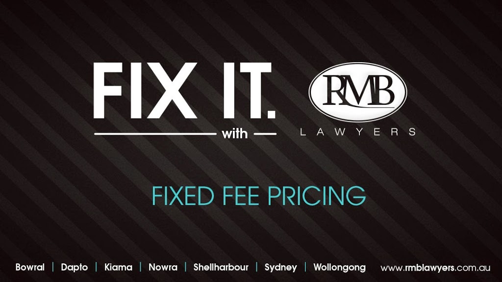 RMB Lawyers | 9/25 Captain Cook Dr, Barrack Heights NSW 2528, Australia | Phone: (02) 4295 9995