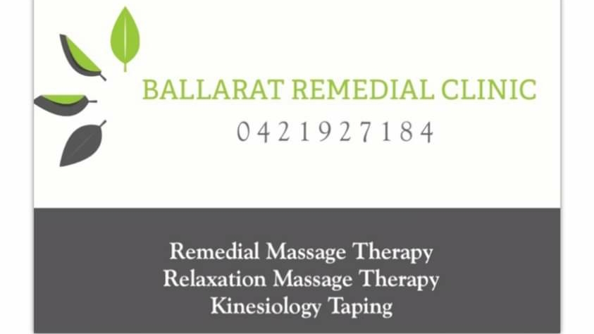 Ballarat Remedial Clinic |  | 26 Wicklow Dr, Invermay Park VIC 3350, Australia | 0421927184 OR +61 421 927 184