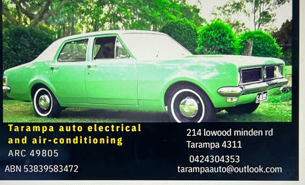 tarampa auto electrical | 214 Lowood Minden Rd, Tarampa QLD 4311, Australia | Phone: 0424 304 353