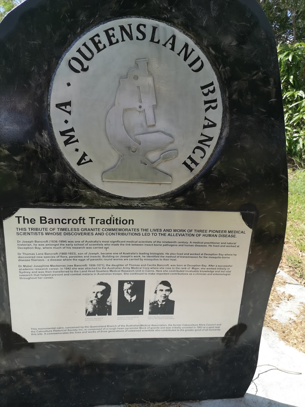 Bancroft Memorial | park | 2-28 Beach Rd, Deception Bay QLD 4508, Australia