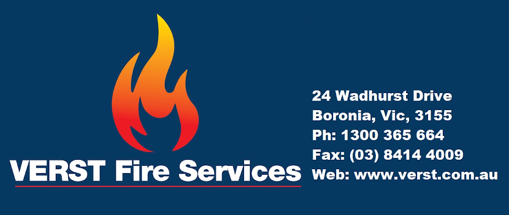 VERST Fire Services | 24 Wadhurst Dr, Boronia VIC 3155, Australia | Phone: 1300 365 664