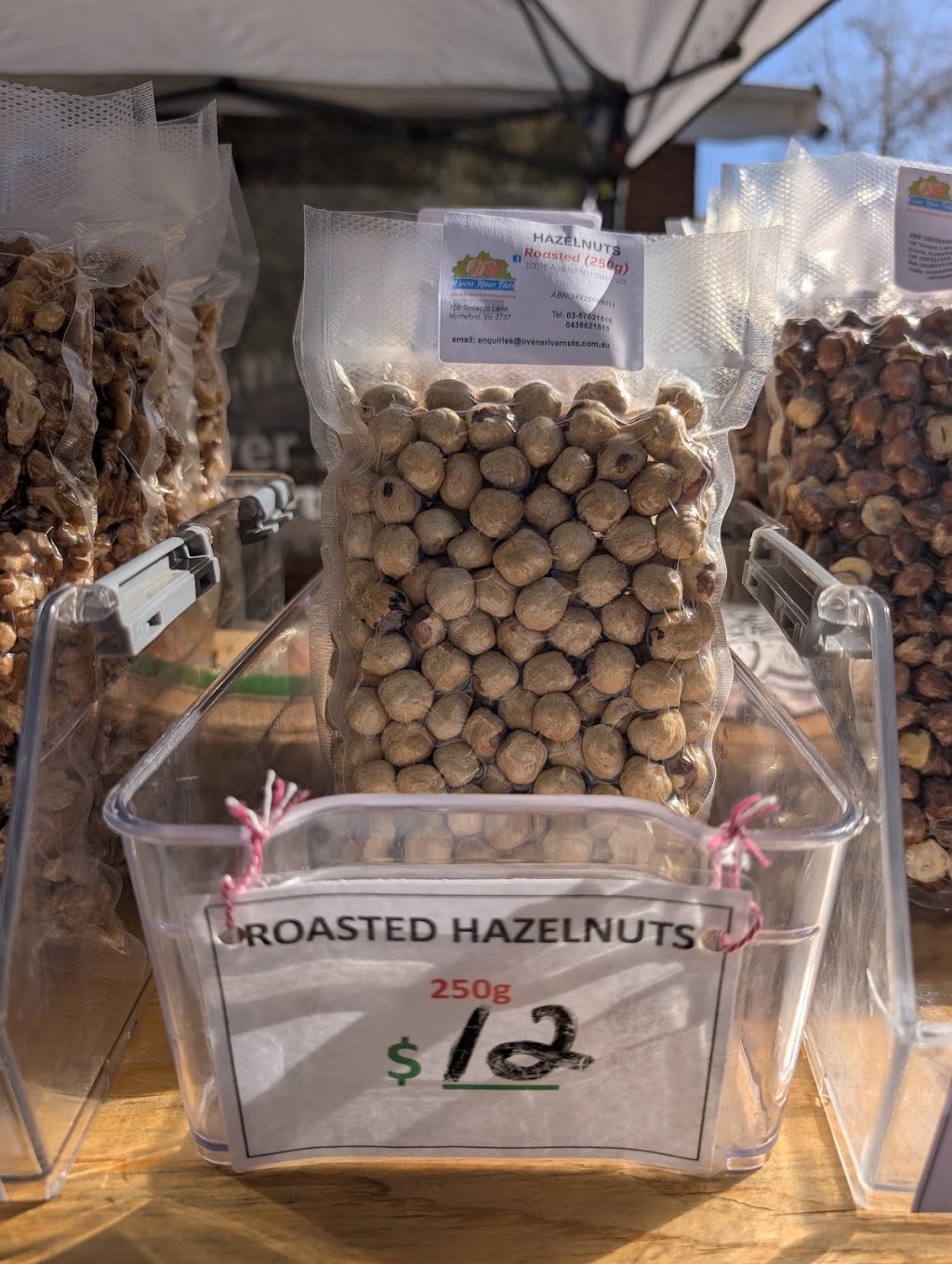 Ovens River Nuts | 106 Toniazzo Ln, Myrtleford VIC 3737, Australia | Phone: (03) 5752 1515