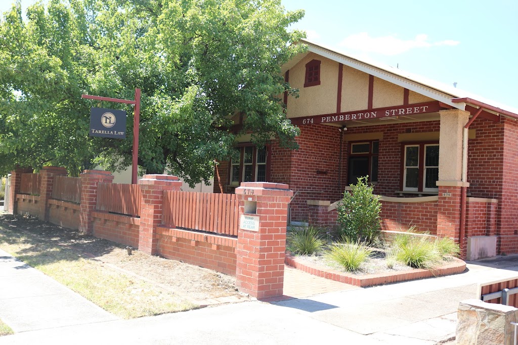 Tarella Law | 674 Pemberton St, Albury NSW 2640, Australia | Phone: (02) 6021 8300