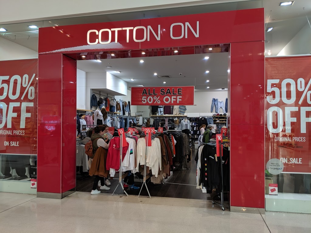 Cotton On | clothing store | Westfield Plenty Valley, Shop 101/102 McDonalds Rd, South Morang VIC 3752, Australia | 0394368944 OR +61 3 9436 8944