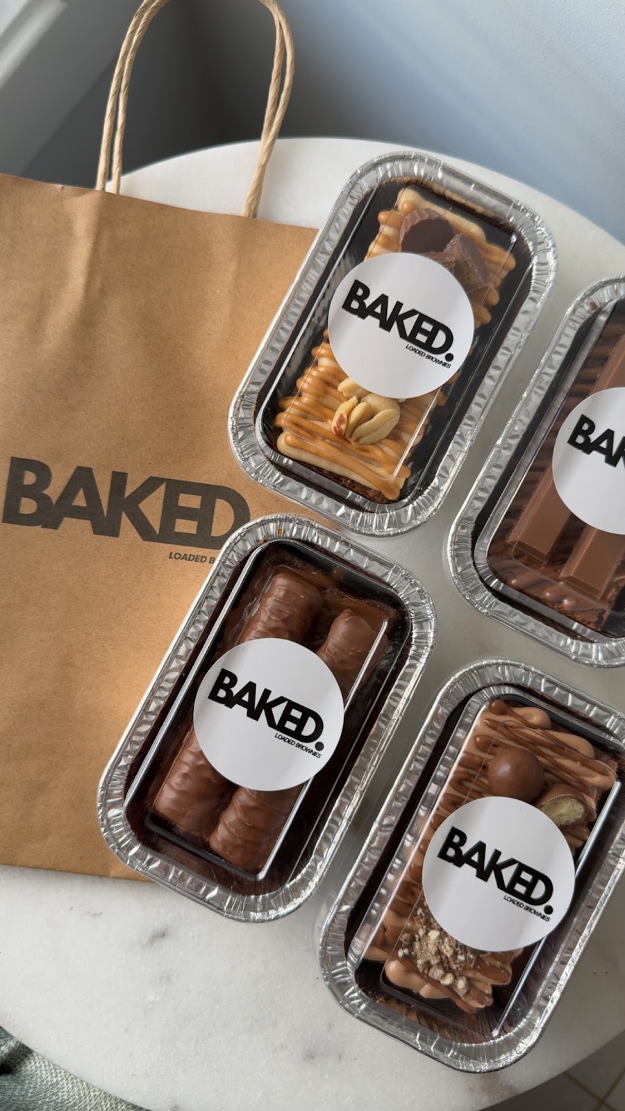 BAKED. Loaded Brownies | 0 Lentil St, Oran Park NSW 2570, Australia | Phone: 0450 050 674
