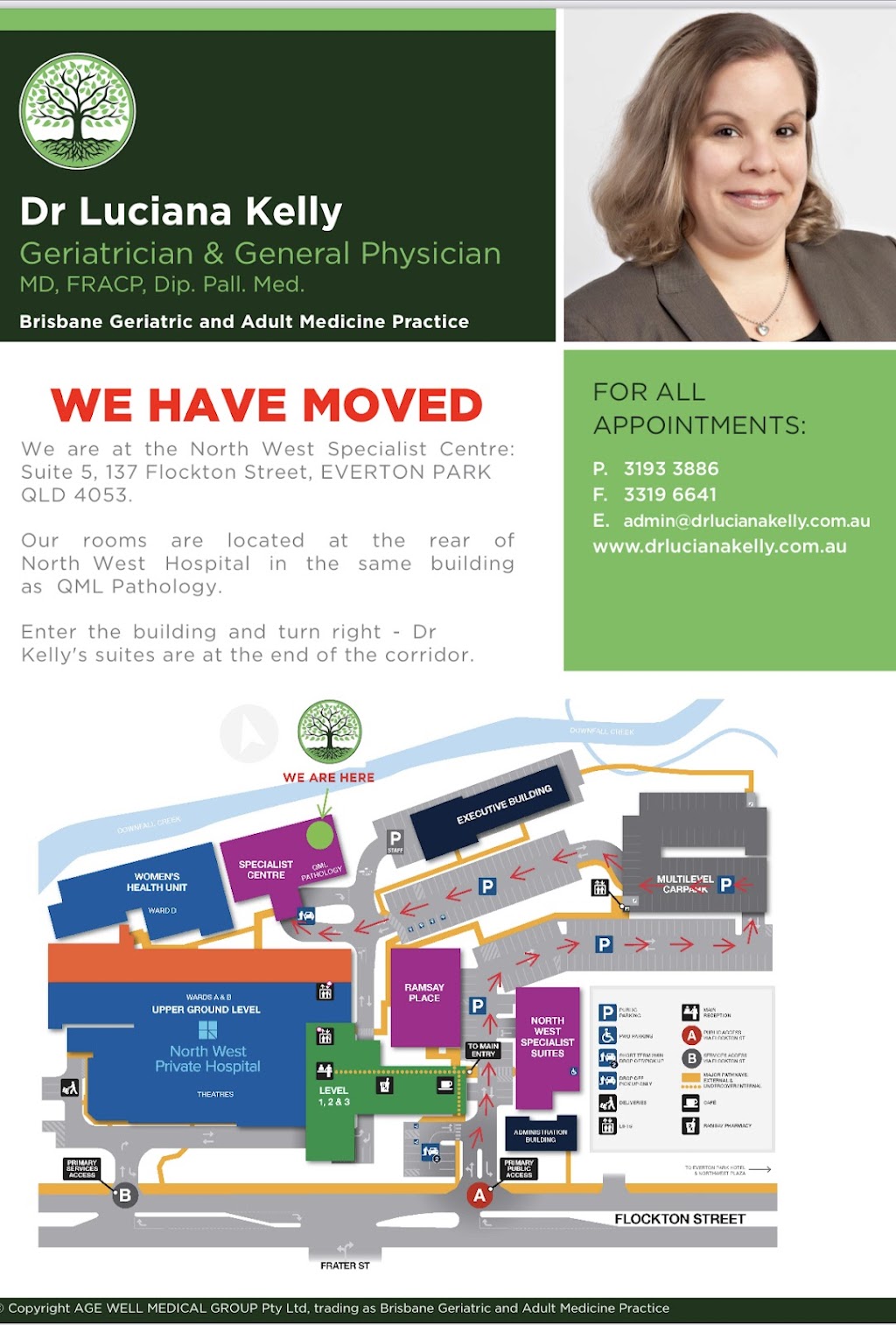 Brisbane Geriatric and Adult Medicine Practice | North West Specialist Centre, Suite 5/137a Flockton St, Everton Park QLD 4053, Australia | Phone: (07) 3193 3886