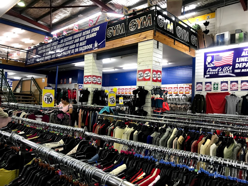 Pauls Warehouse USA Outlet | clothing store | 127 Parramatta Rd, Homebush NSW 2140, Australia | 0297643233 OR +61 2 9764 3233