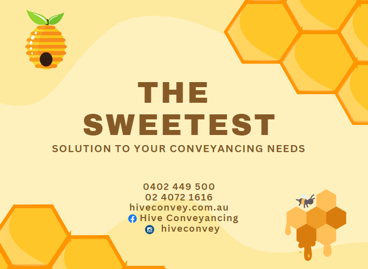 Hive Conveyancing | 21 Bungaree St, Wyee NSW 2259, Australia | Phone: 0402 449 500