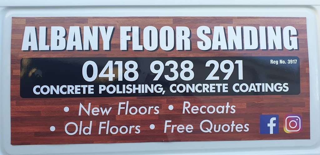 Albany Floor Sanding |  | 145 Middleton Rd, Mount Clarence WA 6330, Australia | 0418938291 OR +61 418 938 291