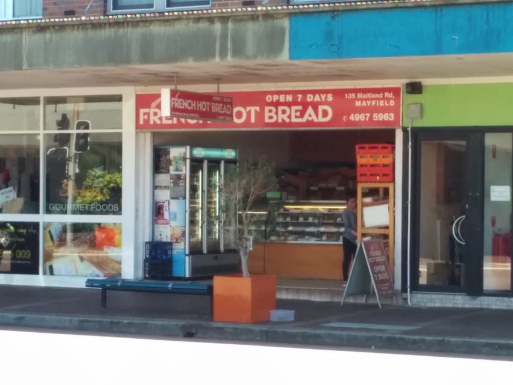 Mayfield French Hot Bread | bakery | 135 Maitland Rd, Mayfield NSW 2304, Australia | 0249675963 OR +61 2 4967 5963
