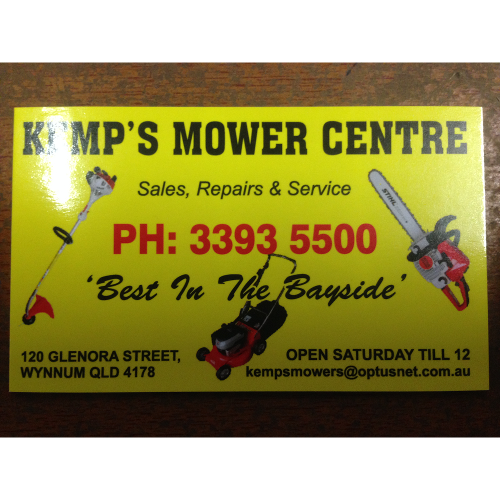 Kemps Mower Centre | store | 120 Glenora St, Wynnum QLD 4178, Australia | 0733935500 OR +61 7 3393 5500