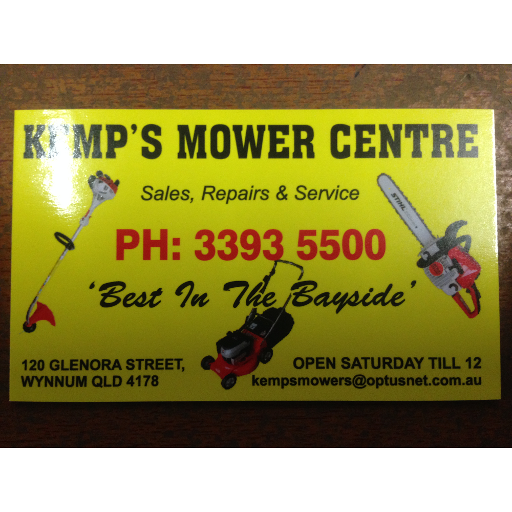 Kemps Mower Centre | 120 Glenora St, Wynnum QLD 4178, Australia | Phone: (07) 3393 5500