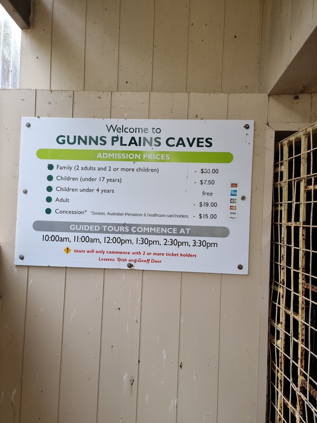Gunns Plains Caves | tourist attraction | Gunns Plains Cave State Reserve, 46 Caves Road, Gunns Plains TAS 7315, Australia | 0364291388 OR +61 3 6429 1388