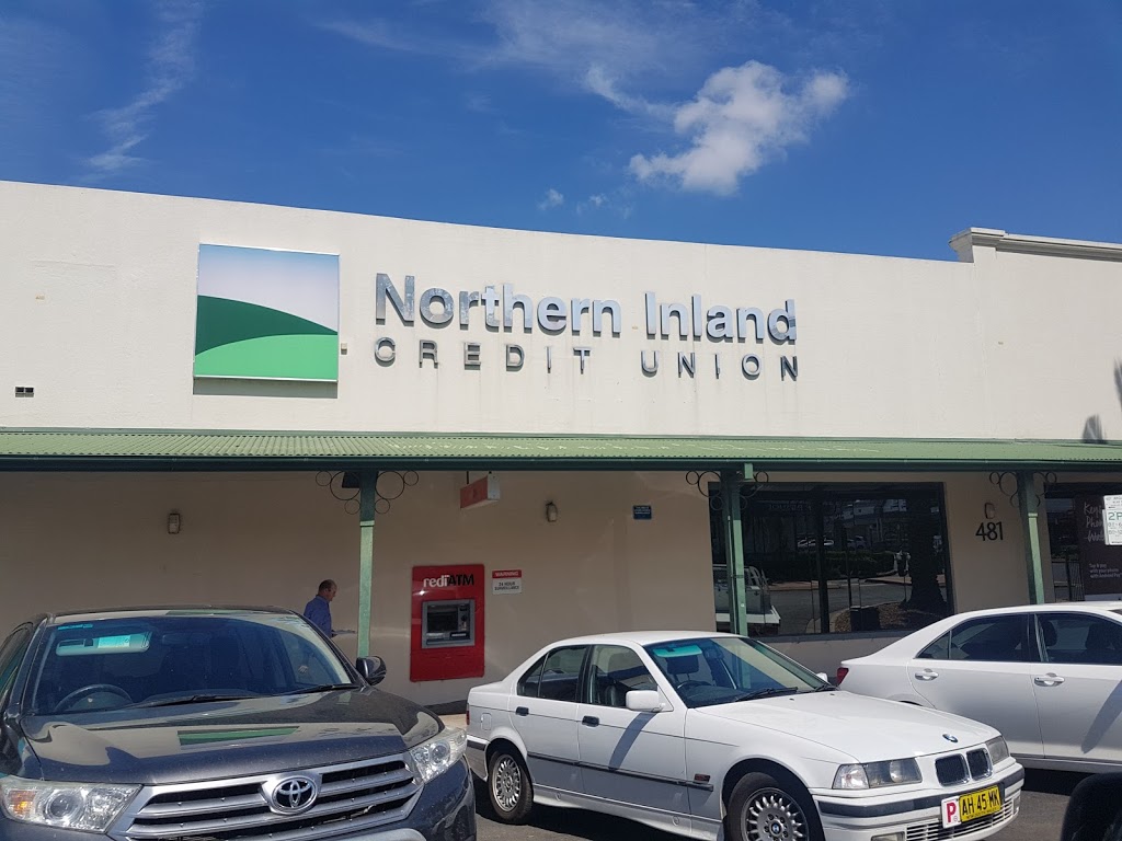 Northern Inland Credit Union Tamworth | atm | 481 Peel St, Tamworth NSW 2340, Australia | 0267635111 OR +61 2 6763 5111