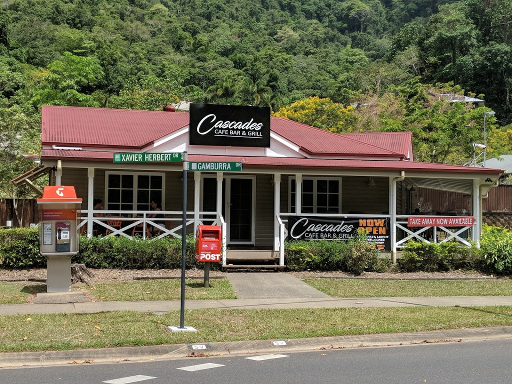 Cascades Cafe Bar And Grill | cafe | 1 Gamburra Dr, Redlynch QLD 4870, Australia | 0401904993 OR +61 401 904 993