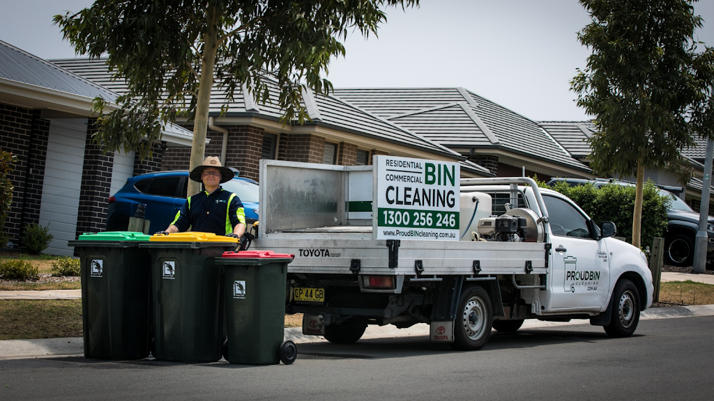 Proud Bin Cleaning | 27 Mount Pleasant Dr, Menangle Park NSW 2563, Australia | Phone: 1300 256 246