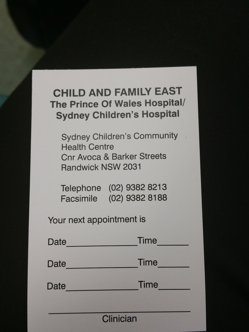 Child And Family East (CAFE) | health | 265 Avoca St, Randwick NSW 2031, Australia | 0293828213 OR +61 2 9382 8213