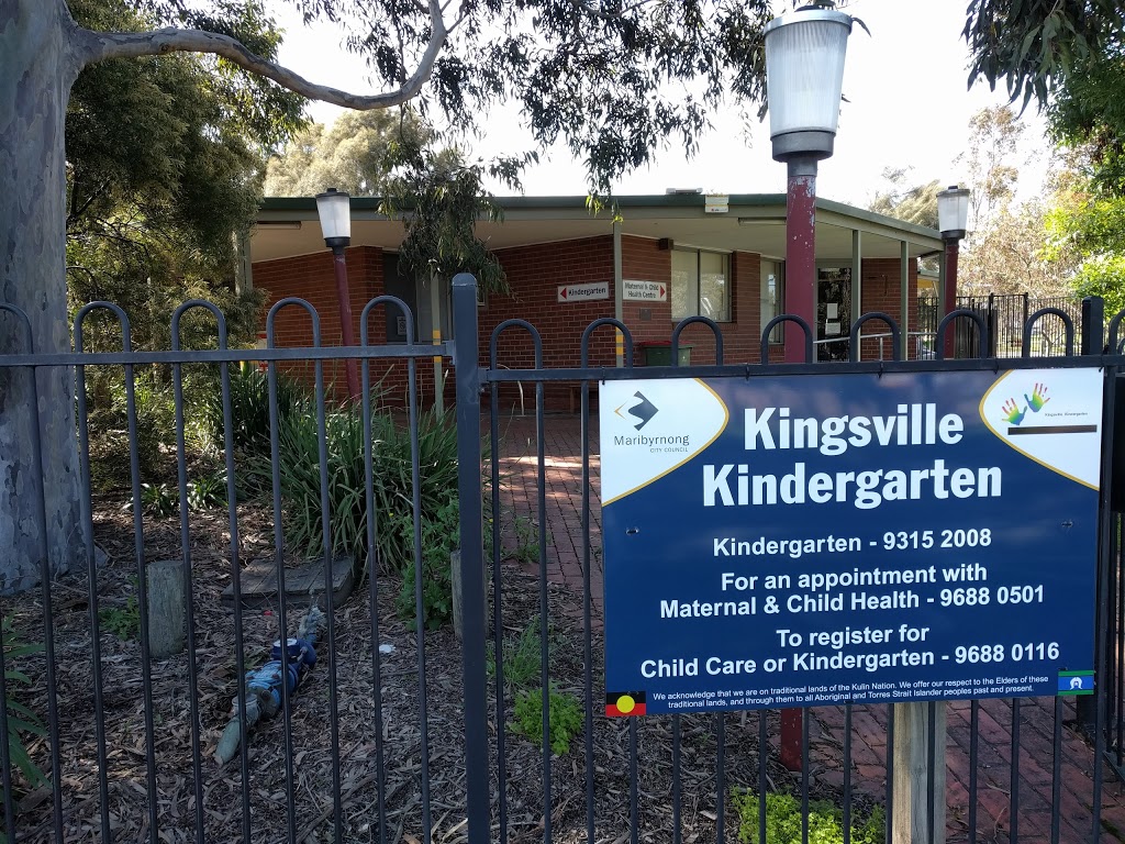 Kingsville Kindergarten | school | 35 Roberts St, West Footscray VIC 3012, Australia