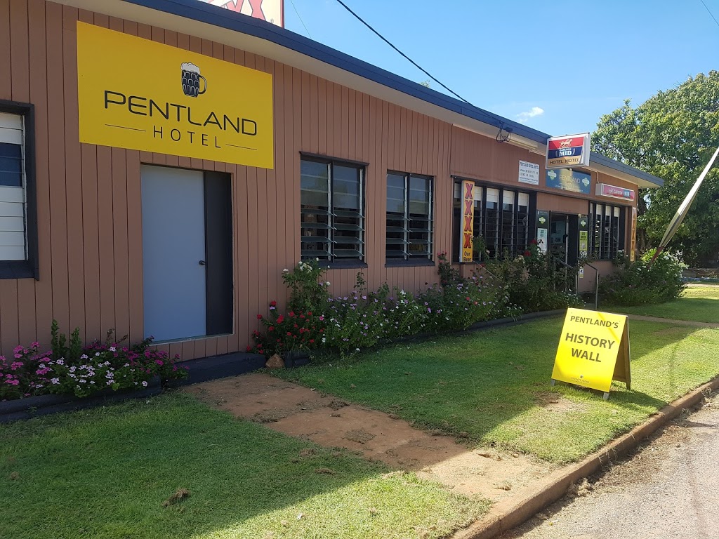 Pentland Hotel | campground | 32 Main Street, Pentland QLD 4816, Australia | 0747881106 OR +61 7 4788 1106