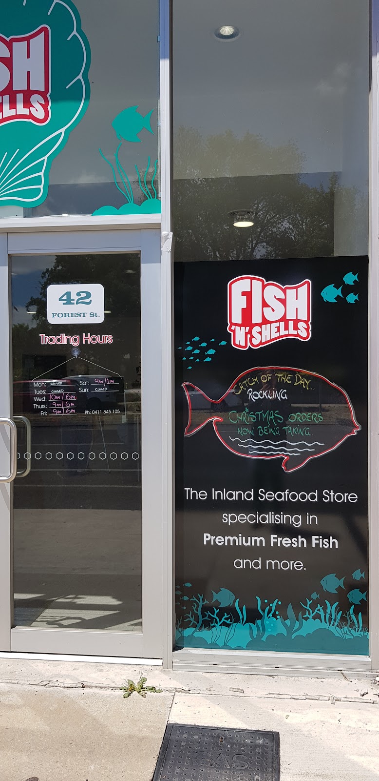 FISH N SHELLS | food | 42 Forest St, Castlemaine VIC 3450, Australia | 0411845105 OR +61 411 845 105