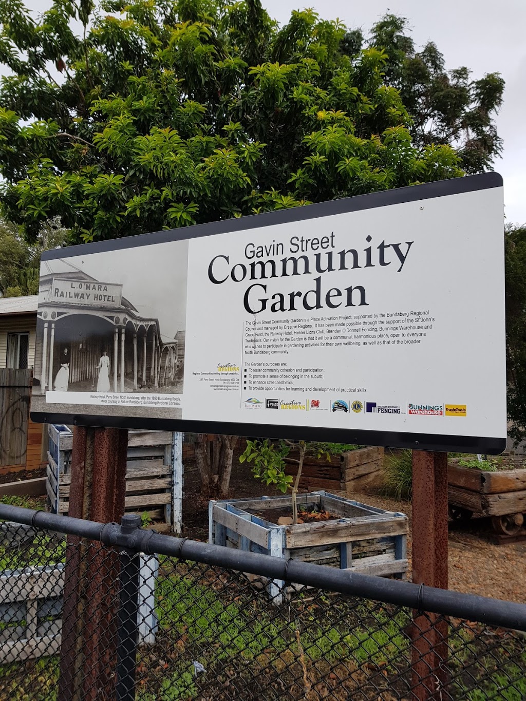 Gavin Street Community Garden | museum | Gavin St, Bundaberg North QLD 4670, Australia | 0741531218 OR +61 7 4153 1218