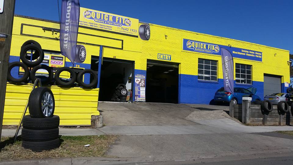 Strip N Fit Wheels & Tyre Centre | car repair | 20 Norfolk Rd, Greenacre NSW 2190, Australia | 0296421923 OR +61 2 9642 1923