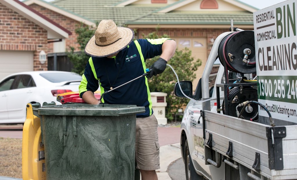 Proud Bin Cleaning | 27 Mount Pleasant Dr, Menangle Park NSW 2563, Australia | Phone: 1300 256 246