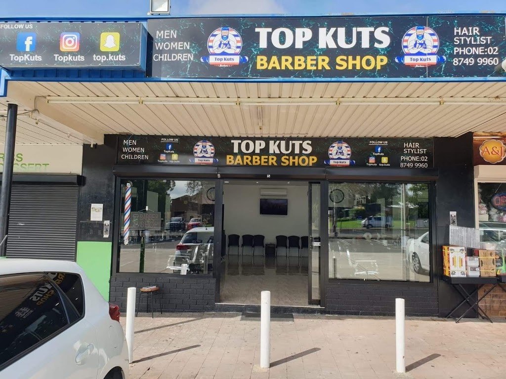 Top Kuts St Johns Park | hair care | Shop 5/56-70 Canberra St, St Johns Park NSW 2176, Australia | 0287499960 OR +61 2 8749 9960