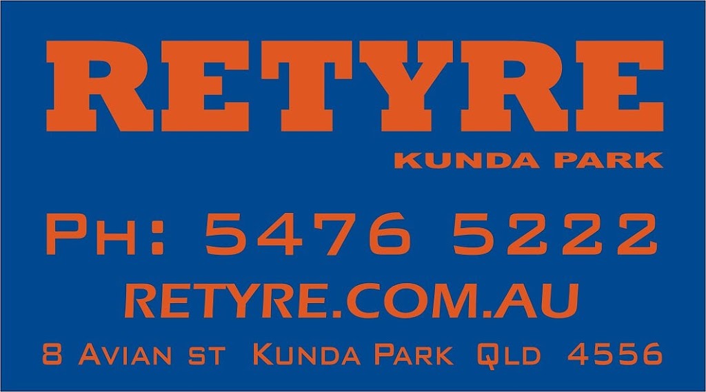 Retyre Kunda Park | car repair | 8 Avian St, Kunda Park QLD 4556, Australia | 0754765222 OR +61 7 5476 5222