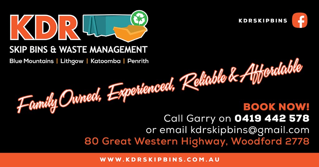 KDR Skip Bins & Waste Management |  | 1A Woodford Ave, Woodford NSW 2778, Australia | 0419442578 OR +61 419 442 578