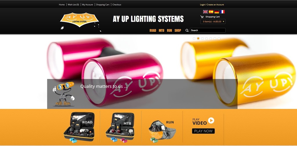 Ay Up Lighting Systems | home goods store | Office 3/6 Main St, Samford Village QLD 4520, Australia | 1300405092 OR +61 1300 405 092