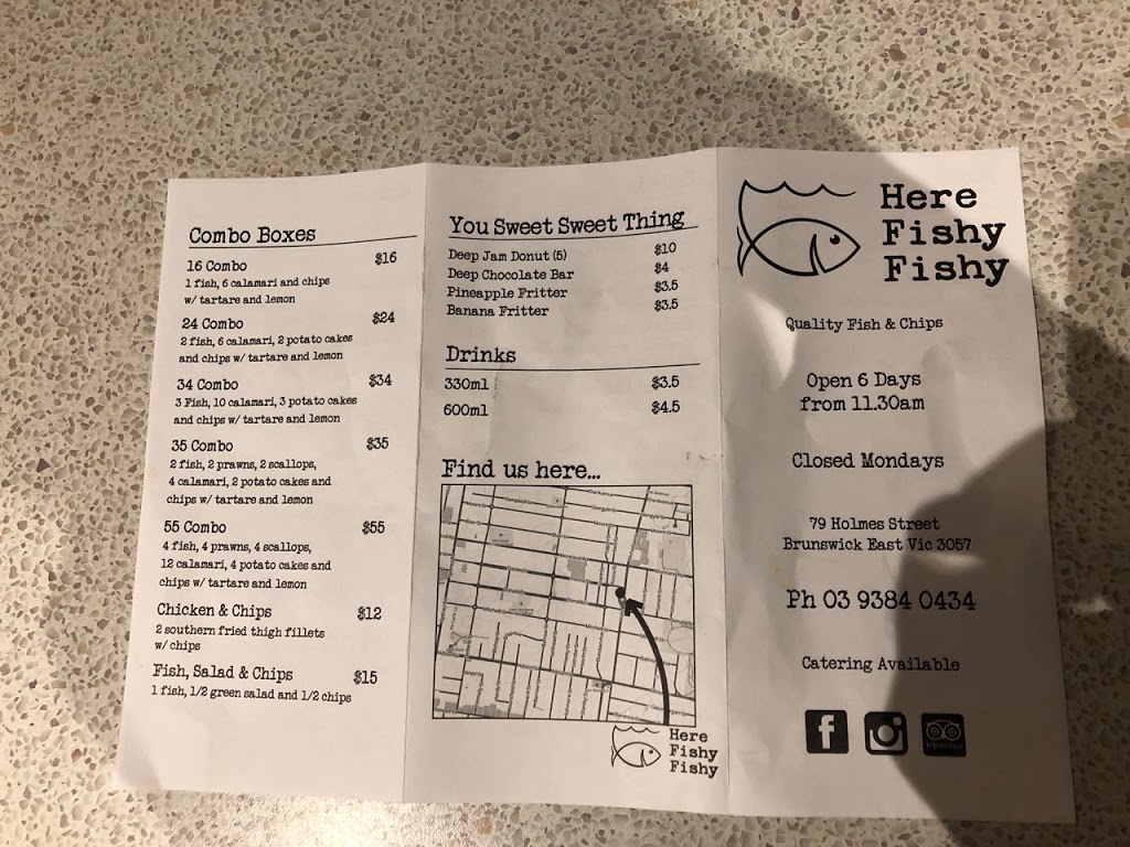 Here Fishy Fishy | 79 Holmes St, Brunswick East VIC 3056, Australia | Phone: (03) 9384 0434