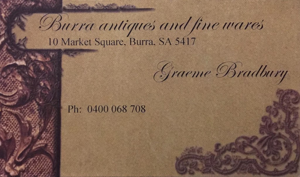 Burra antiques and fine wares | 10A/10 Market Square, Burra SA 5417, Australia | Phone: 0400 068 708