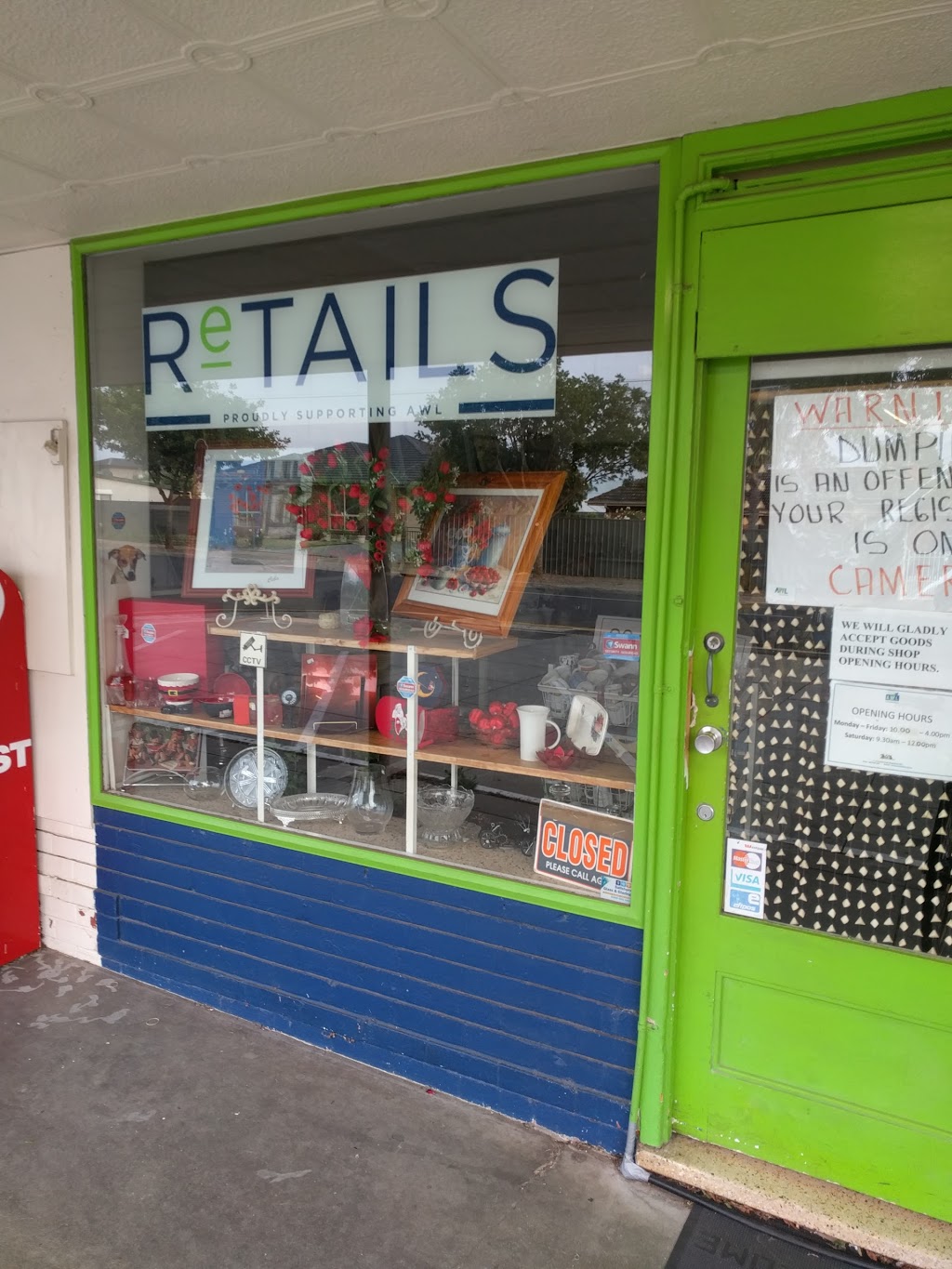 AWL ReTAILS Thrift Shop | 66 Reid Ave, Tranmere SA 5073, Australia | Phone: (08) 8365 3877