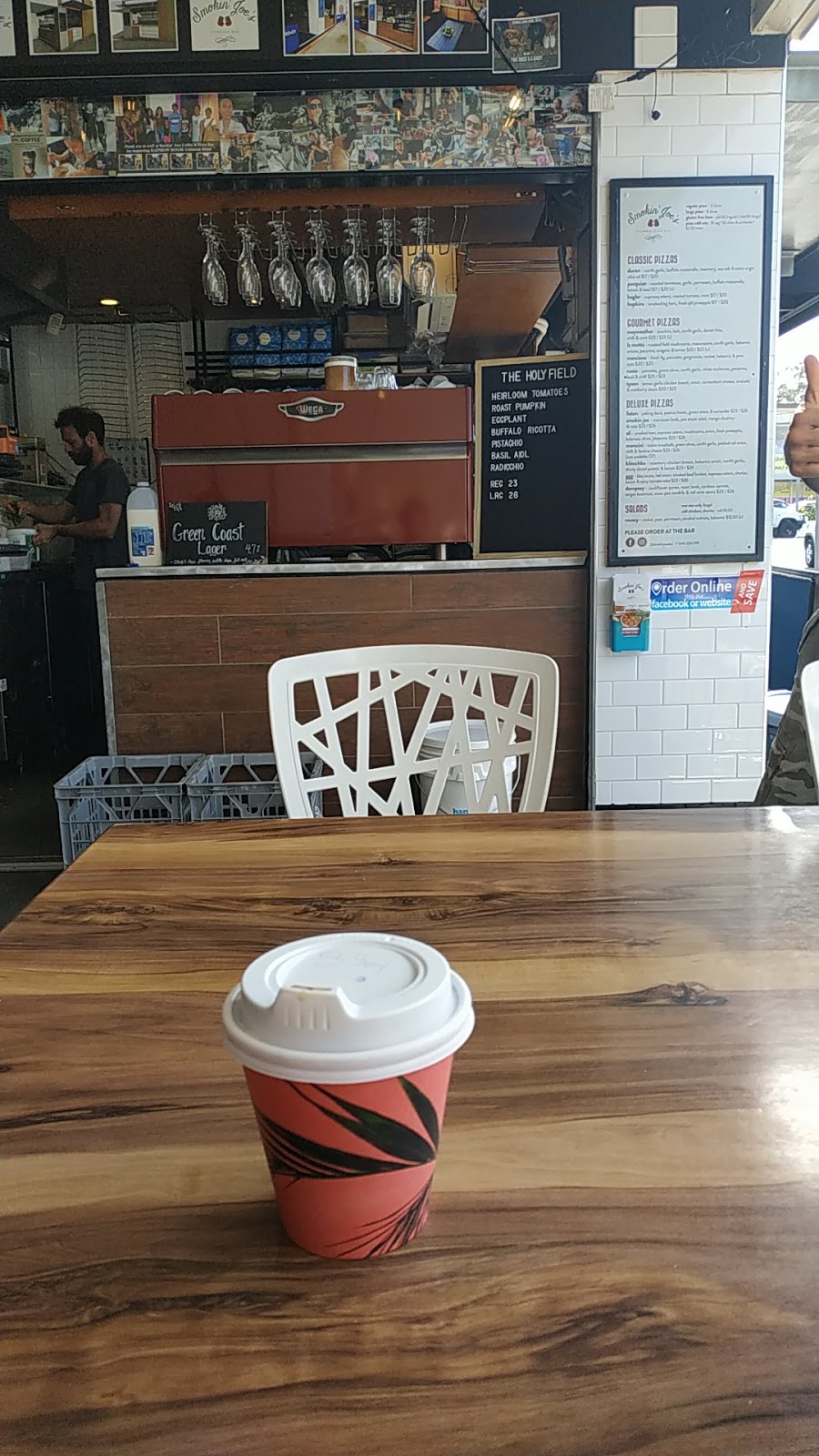 Smokin Joes Coffee & Pizza Bar | 3 Sizer St, Everton Park QLD 4053, Australia | Phone: 0416 256 099