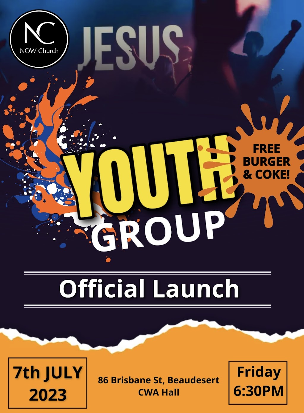 NOW Church Beaudesert | 271 Brisbane St, Beaudesert QLD 4285, Australia | Phone: 0478 694 839