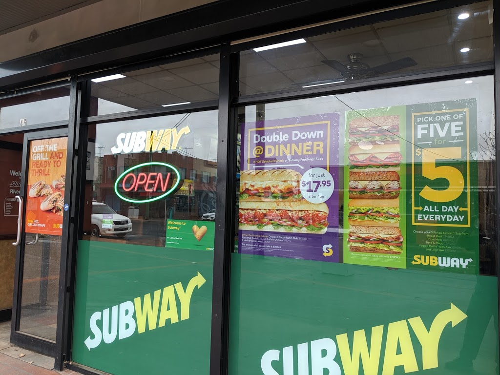 Subway | Shop 2/46 Garfield Rd E, Riverstone NSW 2765, Australia | Phone: (02) 9627 6399