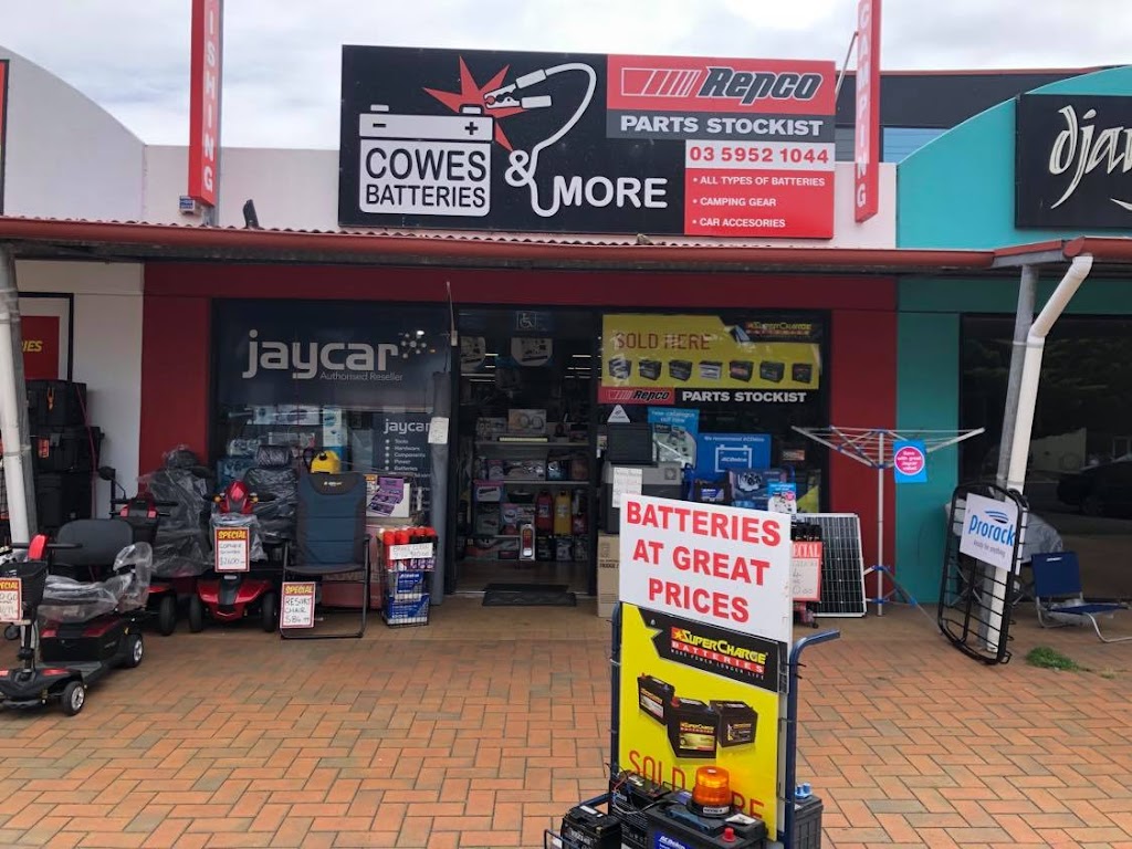 Cowes Batteries and More |  | Shop 2, 3922/154-156 Thompson Ave, Cowes VIC 3922, Australia | 0359521044 OR +61 3 5952 1044