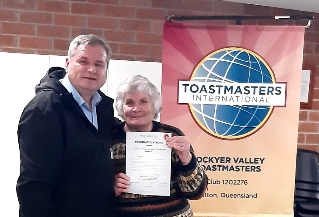 Lockyer Valley Toastmasters Club | 13 North St, Gatton QLD 4343, Australia | Phone: (07) 5462 7576