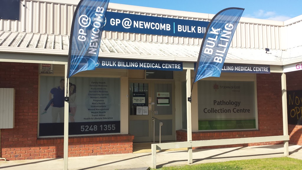 GP@Newcomb Medical Centre | hospital | 4/152 Bellarine Hwy, Newcomb VIC 3219, Australia | 0352481355 OR +61 3 5248 1355